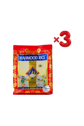 Mahmood Rice Basmati Pirinç 3 x 900 G