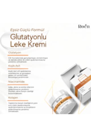 Roen Kararma Ve Akne Lekeleri Glutatyon İçeren Leke Kremi 50 ML