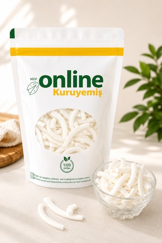 Hindistan Cevizi Kurusu - Dilimlenmiş - 500 Gr 500 G