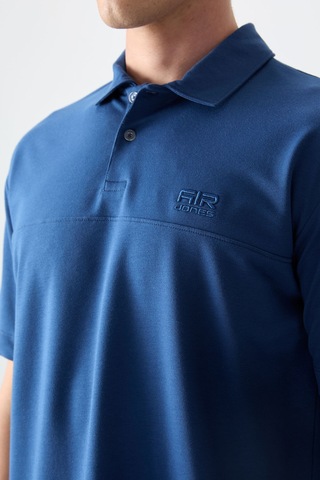 Tommy Life Parlament Pamuklu Kalın Yumuşak Dokulu Polo Yaka Oversize Fit Basic Erkek T- Shirt - 88382 Parlament