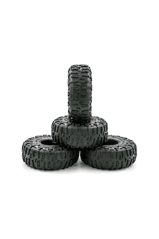 Besthome1 1/10 Trx4 Scx10 90046 90047 Cc01 Araçlar İçin 4 Adet 125mm 48mm Lastik Seti