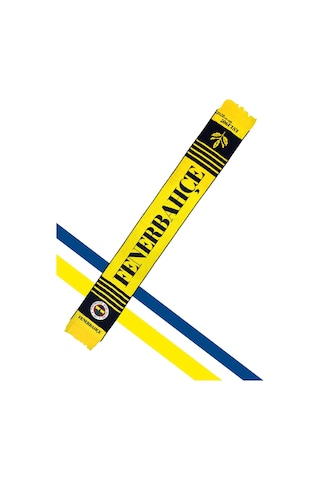Fenerium Unısex Sarı Lacivert Fenerbahçe Dokuma Atkı