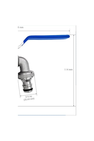 Gq 1/2'' Yüksek Kaliteli Pirinç Çift Musluk, Paslanmaya Ve Siyah