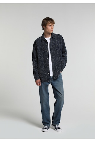 Colin's Colins Oversize Fit Erkek Mid İndigo Denim Shacket Cl1082672 Q1.v1 Dn45146