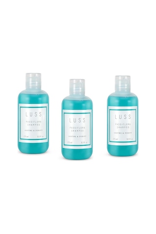 Luss Passiflora Hızlı Uzama C Vitamini Katkısı Şampuan 275ml 3lü Set Tüm Saçlar