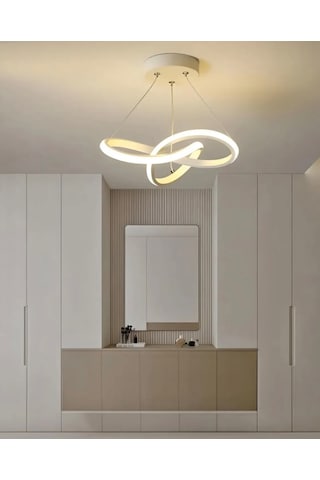 Modern Tasarım Bumerang Sarkıt Power Led Avize Hol Antre Mutfak Modern Tasarım Bumerang Sarkıt Power Led Avize Hol Antre Mutfak