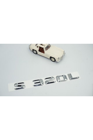 S320L Bagaj Krom Metal 3M 3D Yazı Logo