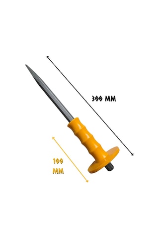 Sgs Plastik Korumalı Sivri Murç 300 Mm. - 1 Adet
