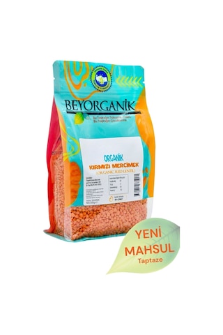 Beyorganik Organik Kırmızı Mercimek 500 G