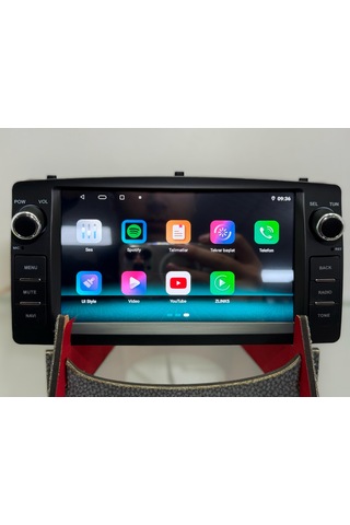 Toyota Coralla 2005 Navigasyon Multimedya Bt Android Navimex 9953
