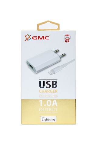 Apple Uyumlu iPad  (6. Nesil) Gmc Lightning Şarj Aleti
