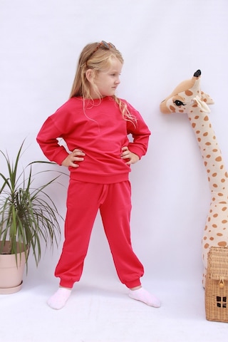 Babywom Basic Mevsimlik Eşofman Takımı- Fuşya