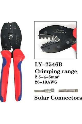 Fastbuy Ly-2546b Fotovoltaik Konnektör Sıkma Penessi Güneş Paneli Montaj Aletleri