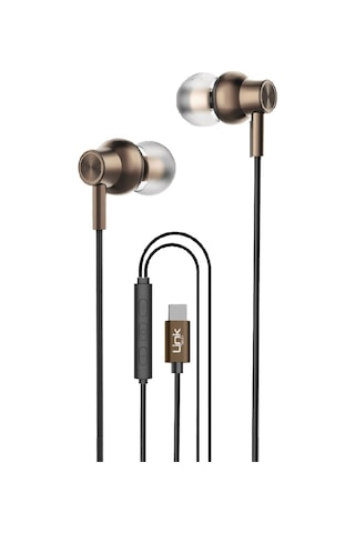 Linktech H72 Ekstra Bass Type-C Kablolu Kulak İçi Kulaklık