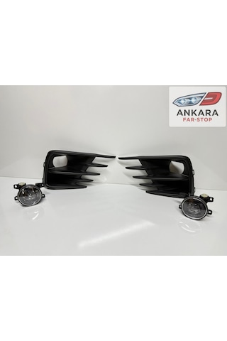 Honda City 2021 - 2024 Sis Lamba Takımı Ve Sis Kapak Takımı Ön Takım Sağ - Sol 2 Sis - 2 Kapak