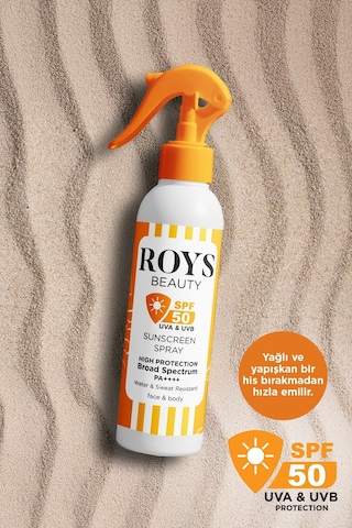 Roys Beauty Güneş Sprey 50 Spf 200 Ml