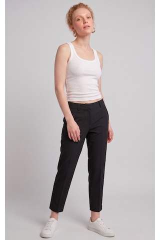 Nacar Store Kadın Fitilli Görünümlü Kaşkorse Kalın Askılı Basic Beyaz Bluz Atlet