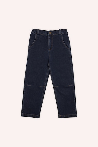 Panço Erkek Çocuk Lacivert Kot Pantolon 2421BK04026