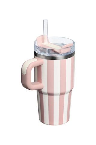 The Quencher H2.0 Flowstate Tumbler Pipetli Termos Peach Whip Cabana Gloss 0.6 Litre Çok Renkli