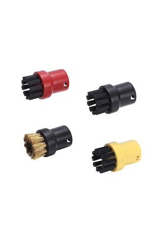 Pazly Karcher Sc Serisi Buharlı Temizleyici Yedek Fırça Seti - 5 Adet 1 Büyük + 4 Küçük