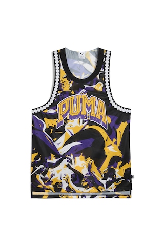 Puma Rival Rage Aop Mesh Tank Erkek Atlet Siyah