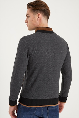 1021 Dewberry Erkek Sweatshırt-diagonal Antrasıt Diagonal Antrasıt