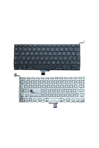 Apple Uyumlu MacBook Pro A1278 13.3" 2012 Klavye (Büyük Enter - TR)