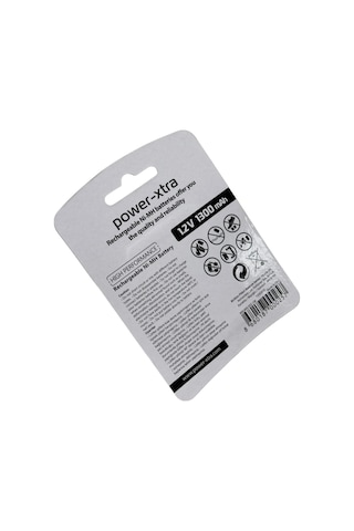 Power-xtra Aa 1300mah 1.2v Ni-mh Şarj Edilebilir Pil - 2'li Blister
