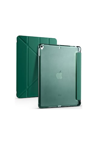 Apple Uyumlu iPad 10.2 2021 (9.Nesil) Kılıf Kalem Bölmeli Smart Cover 550579821