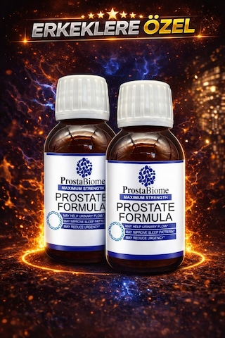 Prostate Formula Erkekler İçin Kendini Güçlü, Dengeli Ve Rahat Hisset 50 Ml 2adet