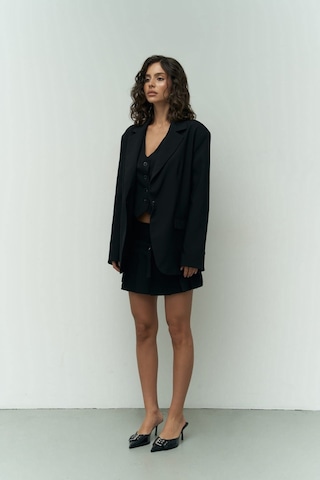 Mai Studios Co. Pietro Yelekli Siyah Blazer Siyah