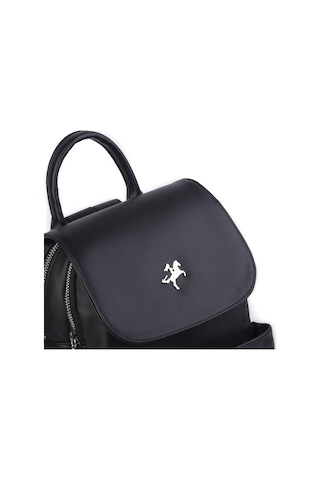 Nas Bag Kadın Sırt Çantası Çift Gözlü Spor Çanta 23x26x14 Cm Siyah Dona Çok Renkli