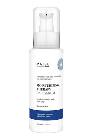 Matsu Kuru Saçlar için Nemlendirici Saç Bakım Serumu 100 ML