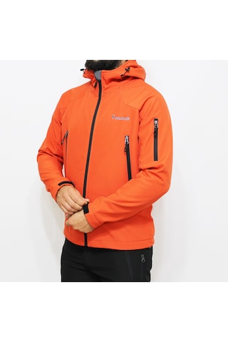Mudwill Softshell Erkek Mont Ceket Turuncu