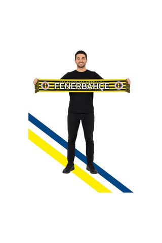 Fenerium Her Zaman Hep Seninleyiz Dokuma Atkı Lacivert
