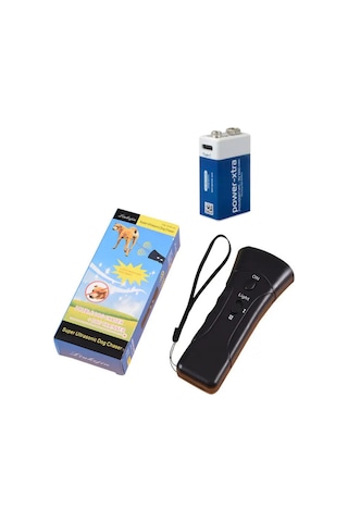 Ultrasonik Köpek Eğitme Ve Saldırgan Hayvan Kovucu Cihaz Pil Dahildir