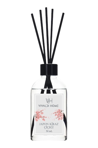 Vivaldi Home Japon Kiraz Çiçeği + Okyanus Esintisi + Portakal Çubuklu Oda Kokusu 3 x 50 ML