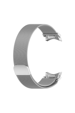 Samsung Galaxy Uyumlu Watch 4 5 6 40 44mm Classic 42 43 46 47mm Watch 5 Pro 45mm Hasır Metal Kordon