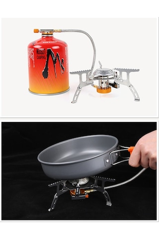 Jeehugo Dışarıda Kullanım İçin Taşınabilir Çelik Ocak, Rüzgar Engeli, Piyoelektrikli Ateşleme, Yakıt Verimliliği Artırır,野营/piknik İçin Ideal Gümüş