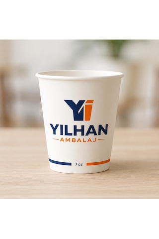 7 Oz 180 Ml Karton Bardak 250 Adet Tek Kullanımlık Çay Kahve Bardağı