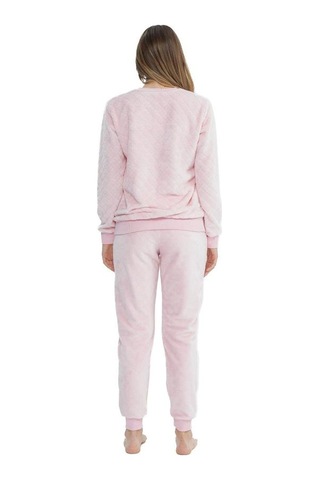 U.S. Polo Assn. U.s Polo 17080 Kadın Peluş O Yaka Pijama Takım 001