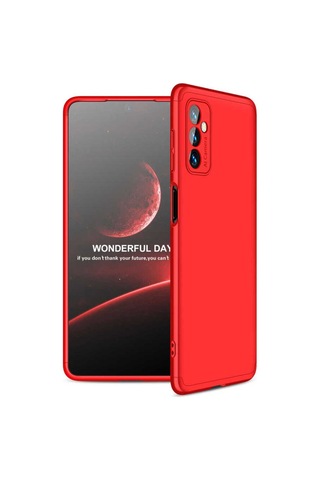 Galaxy M52 Kılıf Zore Ays Kapak Kırmızı