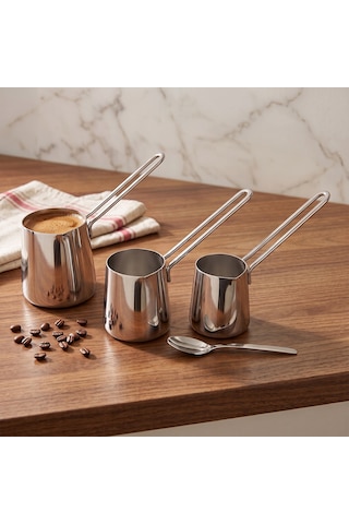 Aryıldız De Luxe Prestige 4 Parça Cezve Takımı
