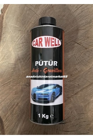 Carwel Siyah Pütür Araç Alt Koruma Pütürü Araç Altı Koruma Boyası Zifti 1000gr