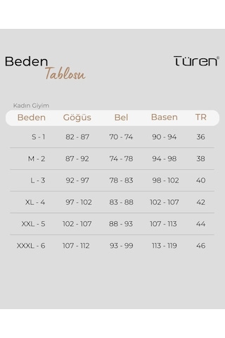 Türen 911 Kadın Lazer Kesim Pamuklu Yüksek Bel Külot-beyaz Beyaz