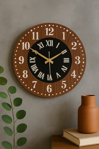 Yeni Tasarım Modern Duvar Saati Şık Ve Kalite Bir Arada No:1005 Siyah