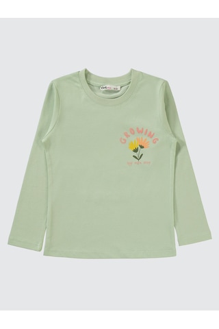 Civil Girls Kız Çocuk 2'li Sweatshirt 5-13 Yaş Yeşil