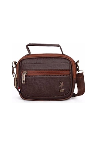 U.S. Polo Assn. U S Polo Assn Kahve Rölax Unisex Postacı Çantası Plevr8418 Kahverengi