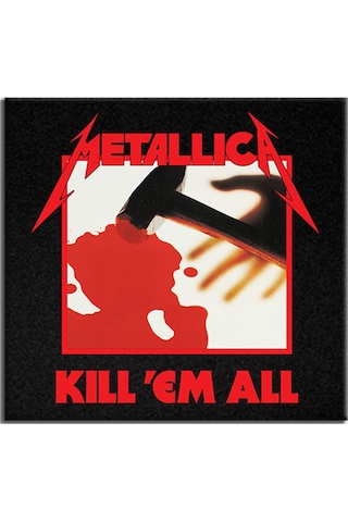 Beam Dijital Metallica Kill 'Em All Albüm Arma Peç Patch Yama Beam Dijital Metallica Kill 'Em All Albüm Arma Peç Patch Yama