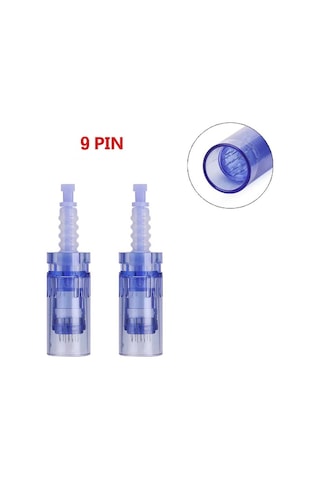 Dermapen İğnesi 9 Pin Dr.Pen Mavi 10 Adet